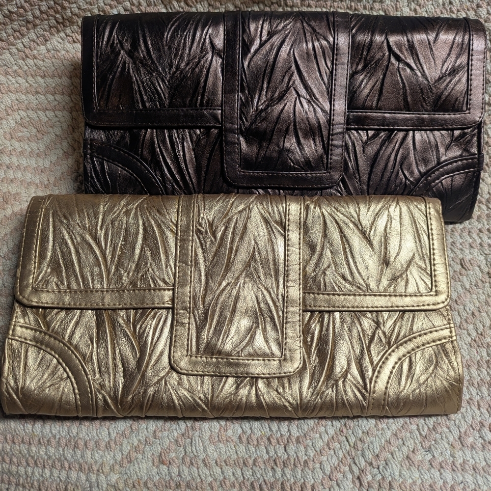Jessica McClintock Envelope Set - Gold and Brown